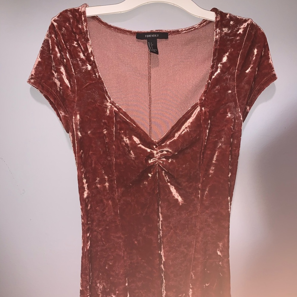 Velvet F21 Dress